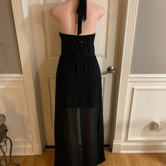 Women’s junior halter black dress size (M) - Picture 10 of 12